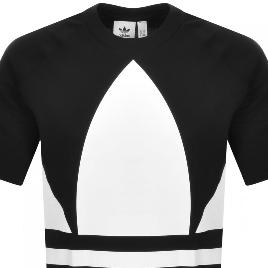 Alternative Image for Productadidas Originals Trefoil T Shirt Black2